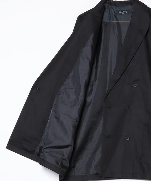 unrelaxing（アンリラクシング）の「ルーズシルエット ダブルテーラードジャケット（テーラードジャケット・メンズ・ブラック・FREE）」の3枚目の写真