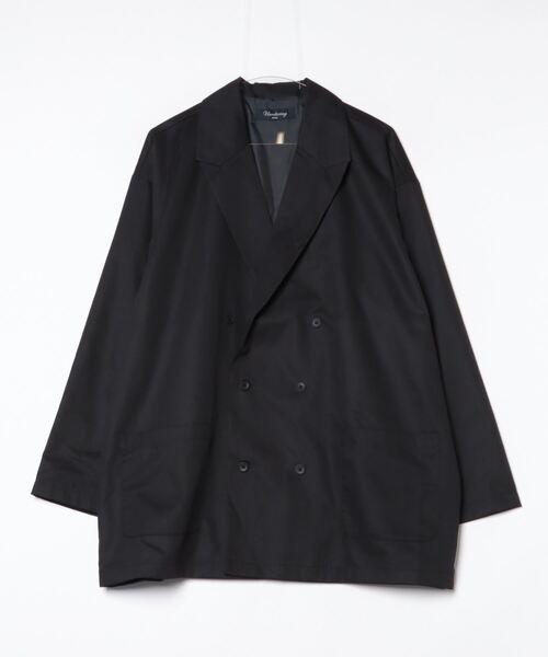 unrelaxing（アンリラクシング）の「ルーズシルエット ダブルテーラードジャケット（テーラードジャケット・メンズ・ブラック・FREE）」の11枚目の写真