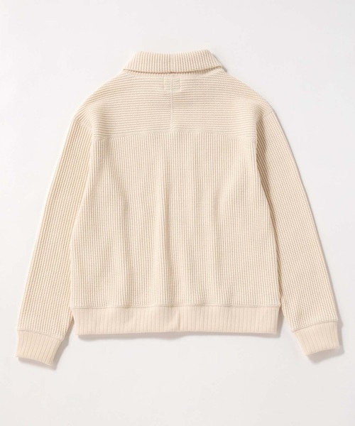 Jackman(ジャックマン)の「Waffle Highneck(ニット/セーター・メンズ・ブラック/オリーブ/オートミール/ダークネイビー・MEDIUM/LARGE)」の14枚目の写真