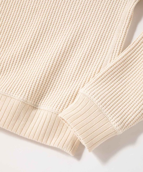 Jackman(ジャックマン)の「Waffle Highneck(ニット/セーター・メンズ・ブラック/オリーブ/オートミール/ダークネイビー・MEDIUM/LARGE)」の11枚目の写真