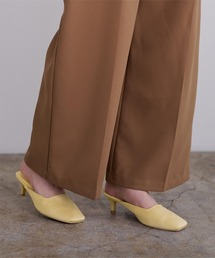 UR'S | サテンミュールサンダル(サンダル)