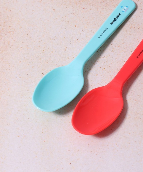 sanrio(サンリオ)の「(SK)【sanrio】【4本セット】プラスチック スプーン(カトラリー・キッズ・ピンク系/ターコイズブルー系・ONE SIZE)」の5枚目の写真