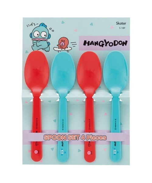 sanrio(サンリオ)の「(SK)【sanrio】【4本セット】プラスチック スプーン(カトラリー・キッズ・ピンク系/ターコイズブルー系・ONE SIZE)」の12枚目の写真