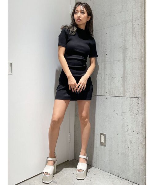 GYDA(ジェイダ)の「バックリボンテレコミニワンピース(ワンピース・レディース・ブラック・FREE)」の21枚目の写真