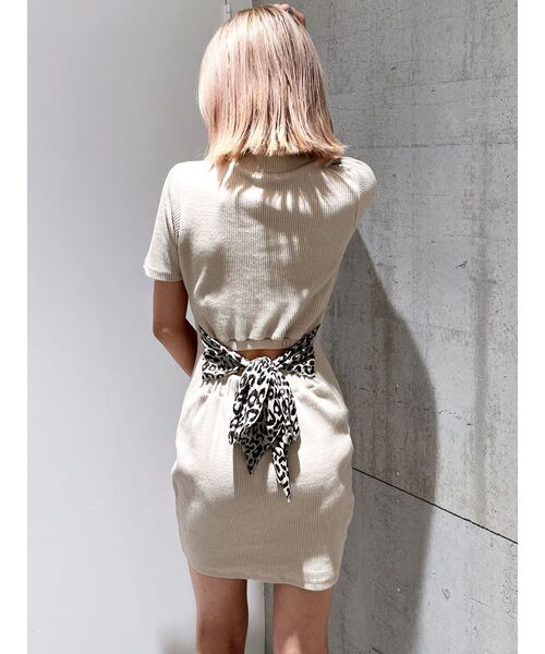 GYDA(ジェイダ)の「バックリボンテレコミニワンピース(ワンピース・レディース・ブラック・FREE)」の19枚目の写真