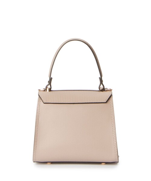 ANAYI（アナイ）の「◇コンビミニハンドバッグ（ハンドバッグ・レディース・グレイッシュベージュ/ブラック/ボルドー・FREE）」の6枚目の写真