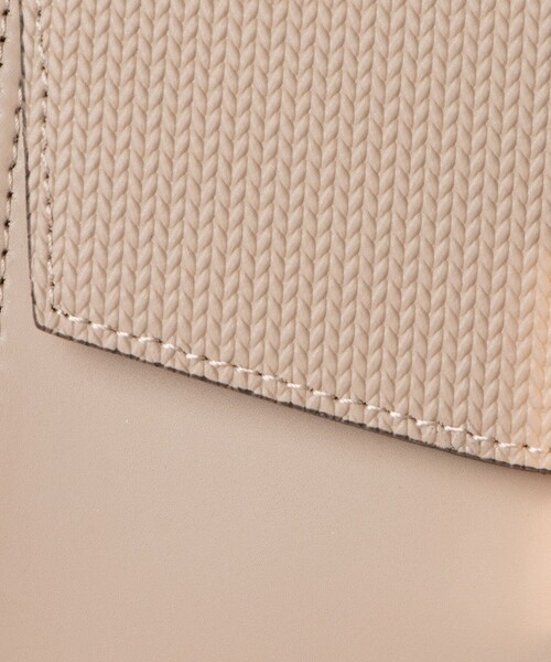 ANAYI（アナイ）の「◇コンビミニハンドバッグ（ハンドバッグ・レディース・グレイッシュベージュ/ブラック/ボルドー・FREE）」の4枚目の写真