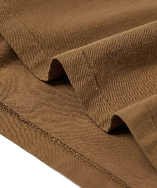 REMI RELIEF（レミレリーフ）の「【REMI RELIEF(レミレリーフ)】LOGO TEE (EL MONTE)（Tシャツ/カットソー・レディース・ホワイト/ブラウン/ピンク・S）」の18枚目の写真