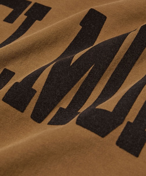 REMI RELIEF（レミレリーフ）の「【REMI RELIEF(レミレリーフ)】LOGO TEE (EL MONTE)（Tシャツ/カットソー・レディース・ホワイト/ブラウン/ピンク・S）」の19枚目の写真