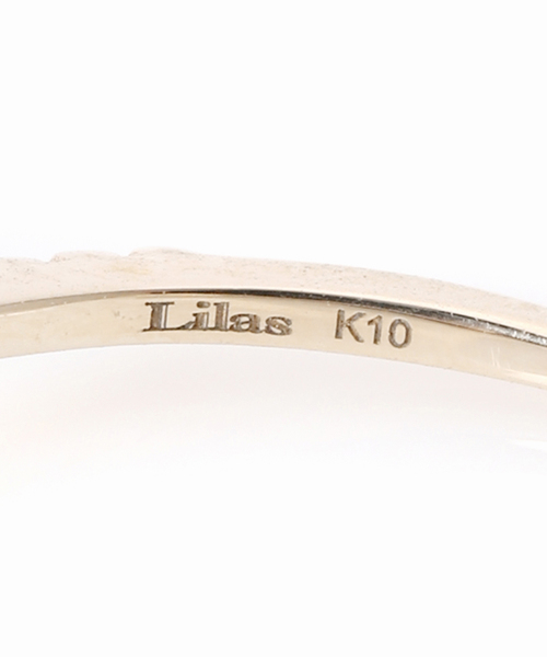 Lilas(リラ)の「オニキスヘキサゴンカットリング K10(リング・レディース・ゴールド・11/13)」の16枚目の写真