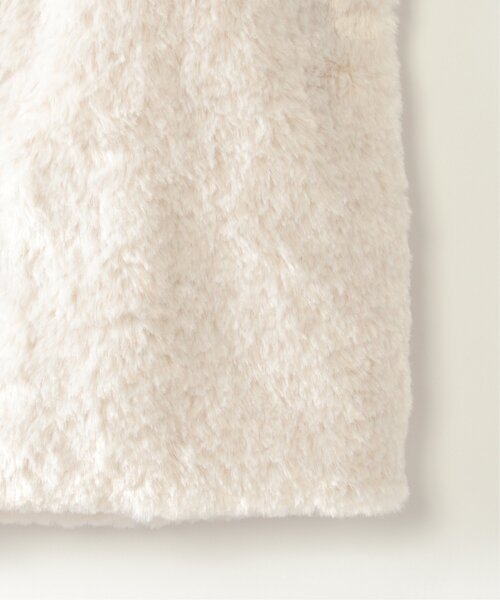 ikka(イッカ)の「フェイクファーベスト(110~160cm)(ベスト・キッズ・ベージュ/ホワイト・XS/S/M/L/XL)」の11枚目の写真