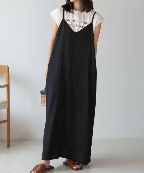 Bou Jeloud（ブージュルード）の「カット楊柳ワンピース（ワンピース・レディース・ブラック/モカ・38(M)）」の21枚目の写真