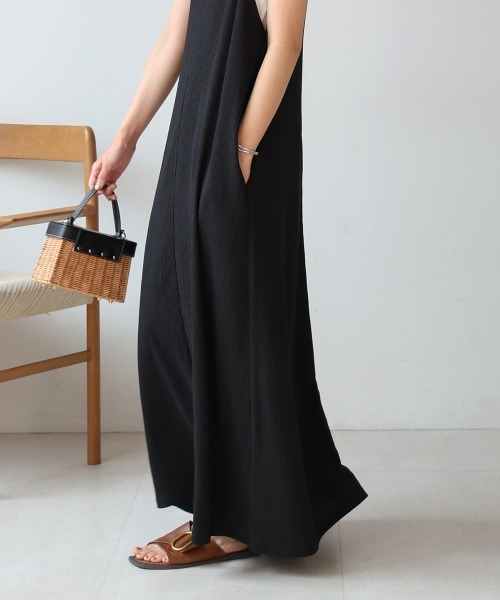 Bou Jeloud（ブージュルード）の「カット楊柳ワンピース（ワンピース・レディース・ブラック/モカ・38(M)）」の17枚目の写真