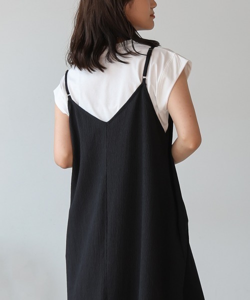 Bou Jeloud（ブージュルード）の「カット楊柳ワンピース（ワンピース・レディース・ブラック/モカ・38(M)）」の15枚目の写真