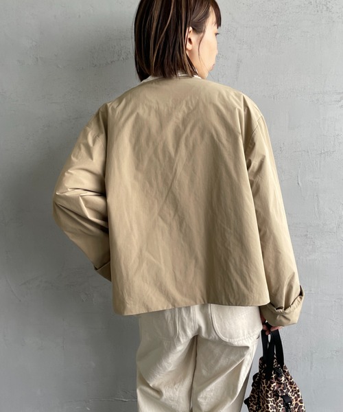 DANTON（ダントン）の「[DANTON/ダントン] 中綿入りノーカラー