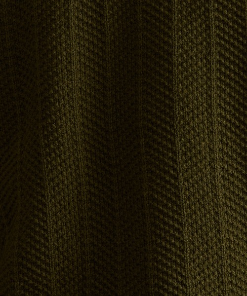 Revo.（レボ）の「Revo. ジオメストライプ ルーズフィット タートルネックニット（ニット/セーター・メンズ・グレー/ブラック/カーキ/マスタード/ブルー・1/2）」の19枚目の写真