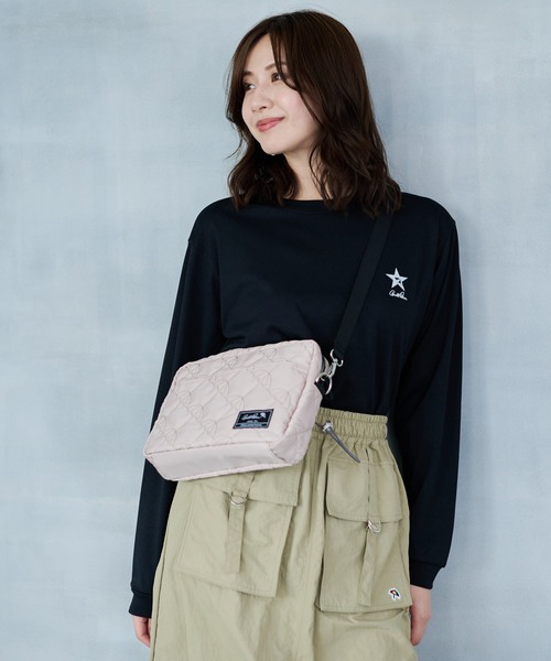 Arnold Palmer（アーノルドパーマー）の「アンブレラキルト ショルダーバッグ（ショルダーバッグ・レディース・カーキ/ブラック/アイボリー・F）」の2枚目の写真