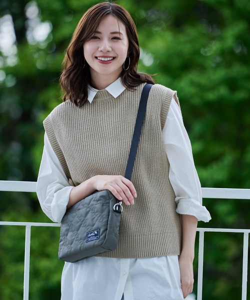 Arnold Palmer（アーノルドパーマー）の「アンブレラキルト ショルダーバッグ（ショルダーバッグ・レディース・カーキ/ブラック/アイボリー・F）」の21枚目の写真