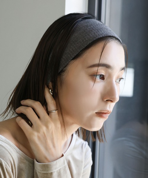 セール】リブヘアバンド（ヘアバンド）｜select MOCA（セレクトモカ
