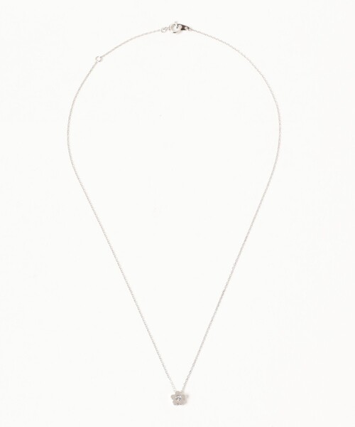 Ray BEAMS(レイビームス)の「シック フラワー ネックレス(ネックレス・レディース・シルバー/ゴールド・ONE SIZE)」の3枚目の写真