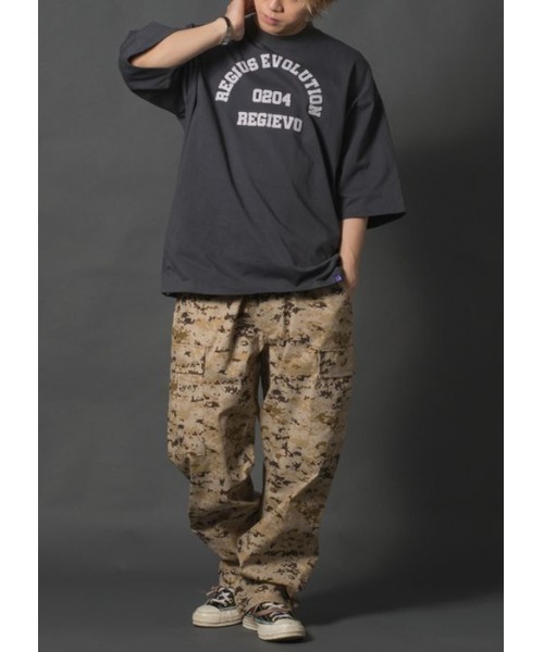 【REGIEVO】REGIEVOアップリケロゴ 大人のビッグシルエットTシャツ（Tシャツ/カットソー）｜REGIEVO（レジエボ）