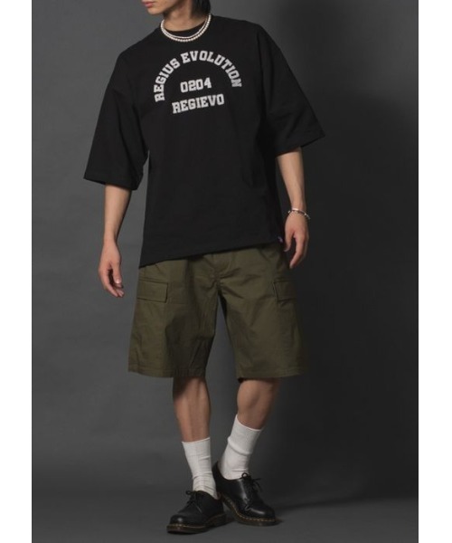 【REGIEVO】REGIEVOアップリケロゴ 大人のビッグシルエットTシャツ（Tシャツ/カットソー）｜REGIEVO（レジエボ）