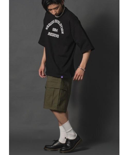 【REGIEVO】REGIEVOアップリケロゴ 大人のビッグシルエットTシャツ（Tシャツ/カットソー）｜REGIEVO（レジエボ）