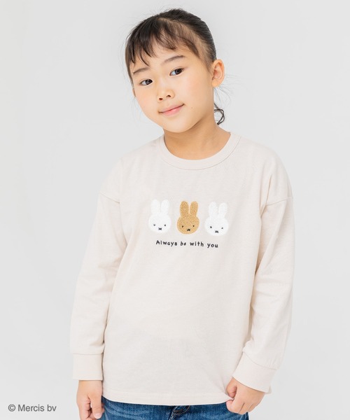 Miffy( ミッフィー)の「miffy / ミッフィー 長袖Tシャツ(Tシャツ/カットソー・キッズ・A/B/C/F/E/D・100cm/90cm/110cm/80cm/140cm/130cm/120cm)」の4枚目の写真