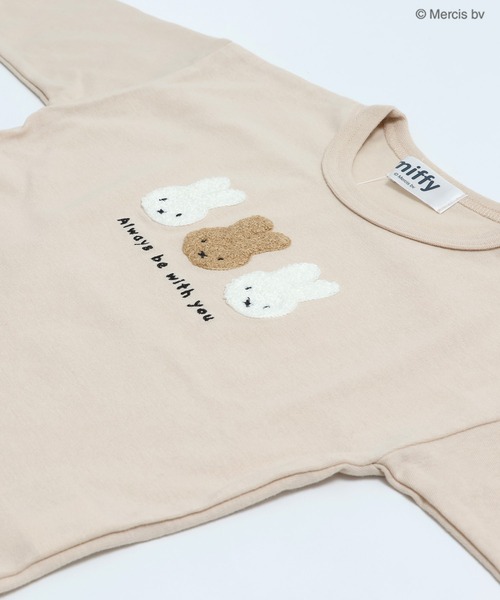 Miffy( ミッフィー)の「miffy / ミッフィー 長袖Tシャツ(Tシャツ/カットソー・キッズ・A/B/C/F/E/D・100cm/90cm/110cm/80cm/140cm/130cm/120cm)」の16枚目の写真