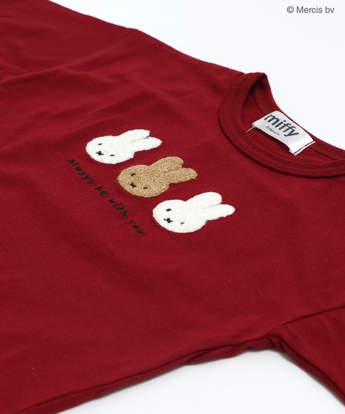 Miffy( ミッフィー)の「miffy / ミッフィー 長袖Tシャツ(Tシャツ/カットソー・キッズ・A/B/C/F/E/D・100cm/90cm/110cm/80cm/140cm/130cm/120cm)」の18枚目の写真