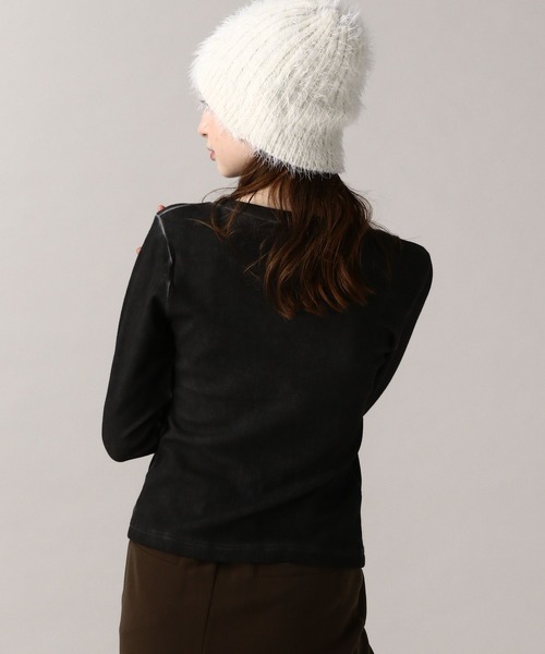 FOREVER 21（フォーエバー トゥエンティーワン）の「【2024SS】加工デザインカーディガン（カーディガン/ボレロ・レディース・グレー/カーキ/ネイビー・FREE）」の13枚目の写真