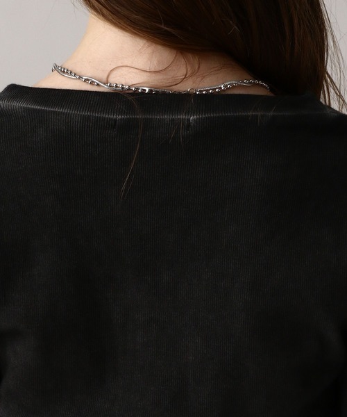 FOREVER 21（フォーエバー トゥエンティーワン）の「【2024SS】加工デザインカーディガン（カーディガン/ボレロ・レディース・グレー/カーキ/ネイビー・FREE）」の22枚目の写真