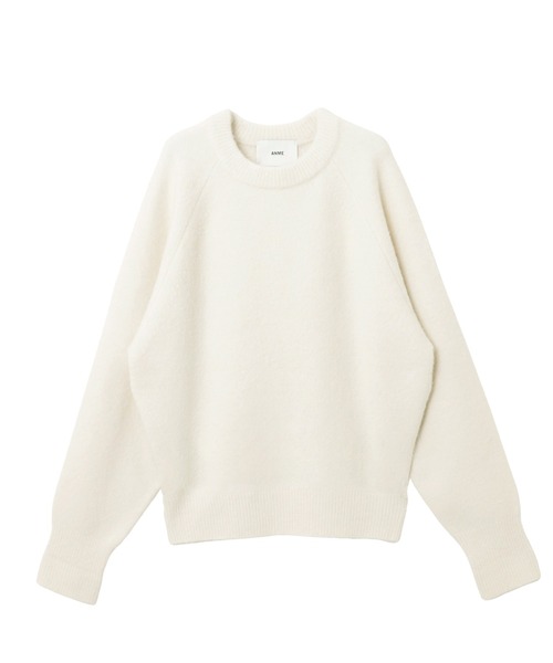 セール】【新色・新サイズ追加】モヘアライク長袖ニットトップス