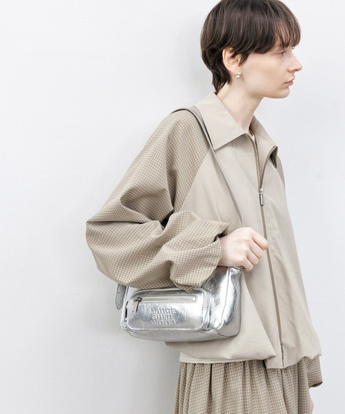 tageechita(タジチタ)の「【tageechita】バルーンチェック配色ジャケット(ブルゾン・レディース・ベージュ・S/M/L)」の19枚目の写真