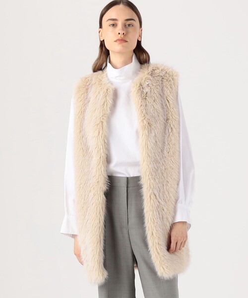 HERNO フェイクファージレ（ベスト）｜HERNO（ヘルノ）のファッション