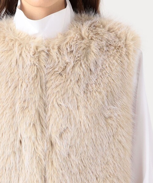 HERNO フェイクファージレ（ベスト）｜HERNO（ヘルノ）のファッション