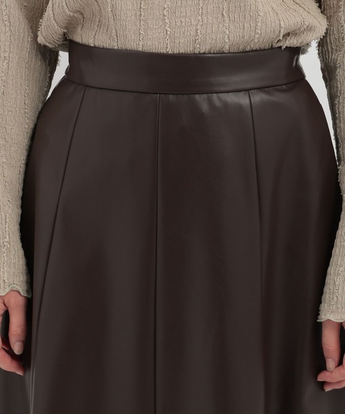 Andemiu（アンデミュウ）の「アソートナロースカート145464（スカート・レディース・ピンク/ダークブラウン/ブラック・FREE）」の14枚目の写真