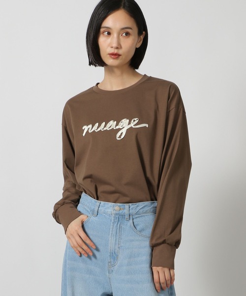 セール】リボンロゴ長袖T/149368（Tシャツ/カットソー）｜LAKOLE