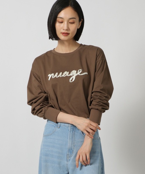 セール】リボンロゴ長袖T/149368（Tシャツ/カットソー）｜LAKOLE