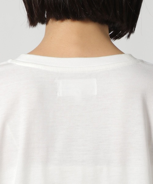 LAKOLE（ラコレ）の「リボンロゴ長袖T/149368（Tシャツ/カットソー・レディース・オフホワイト/ブラウン/チャコール・FREE）」の10枚目の写真