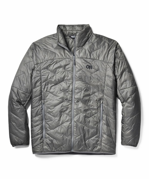 OUTDOOR RESEARCH（アウトドアリサーチ）の「OUTDOOR RESEARCH/アウトドアリサーチ SuperStrand LT Jacket/スーパーストランド LTジャケット（ブルゾン・メンズ・ブラック/グレー・MEDIUM/LARGE）」の5枚目の写真