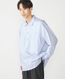 【ZOZO限定】SHIPS.me: プルオーバービッグポケットシャツ