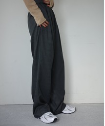 ENCIRCLE | Loose pin stripe easy pants / ルーズピンストライプイージーパンツ(スラックス)