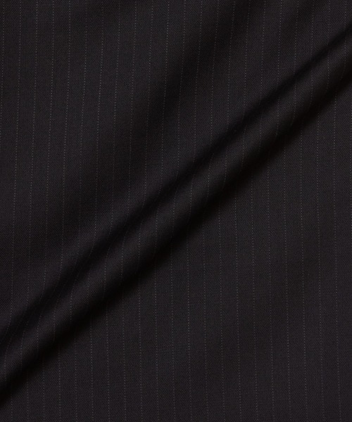 ENCIRCLE(エンサークル)の「Loose pin stripe easy pants / ルーズピンストライプイージーパンツ(スラックス・レディース・ブラック/グレー・FREE)」の14枚目の写真