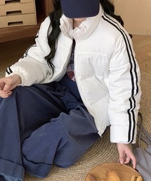 袖ラインダウンジャケット