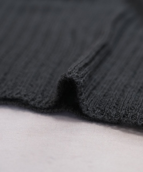 reca（レカ）の「袖切替ニットプルオーバー（ニット/セーター・レディース・ブラウン/チャコールグレー/アイボリー/ブラック・FREE）」の14枚目の写真