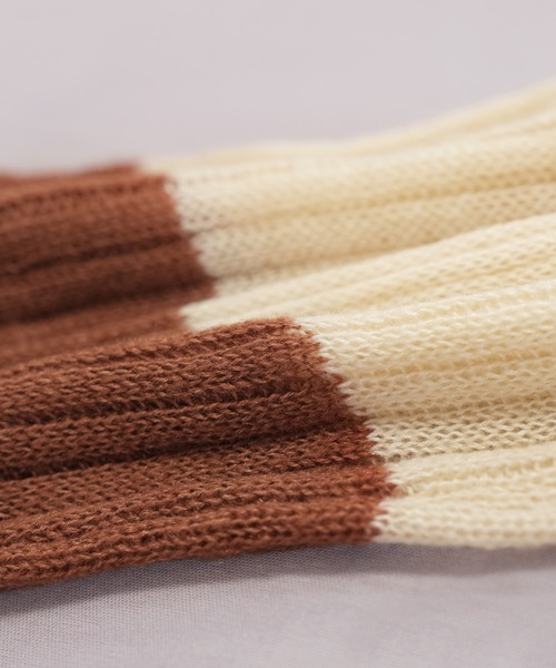 reca（レカ）の「袖切替ニットプルオーバー（ニット/セーター・レディース・ブラウン/チャコールグレー/アイボリー/ブラック・FREE）」の18枚目の写真