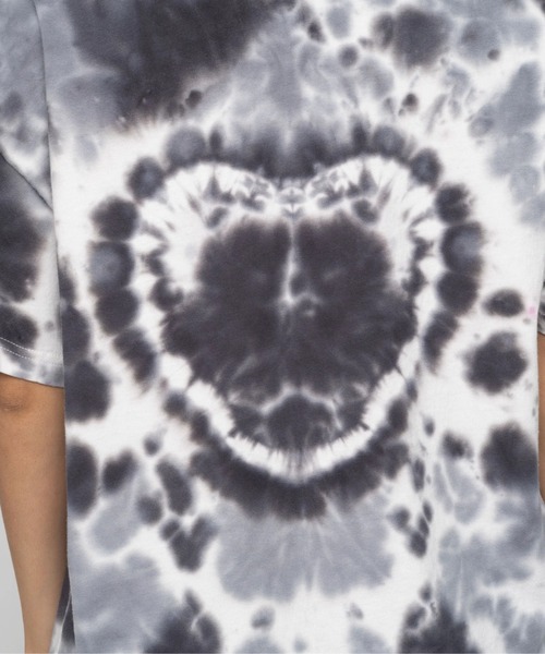 ROXY(ロキシー)の「SUN-KISSED BEACH /ロキシータイダイ染め半袖Tシャツ(Tシャツ/カットソー・レディース・ブラック/グリーン/レッド・MEDIUM/LARGE/SMALL)」の11枚目の写真