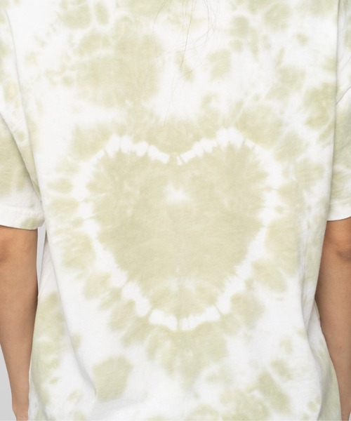 ROXY(ロキシー)の「SUN-KISSED BEACH /ロキシータイダイ染め半袖Tシャツ(Tシャツ/カットソー・レディース・ブラック/グリーン/レッド・MEDIUM/LARGE/SMALL)」の14枚目の写真