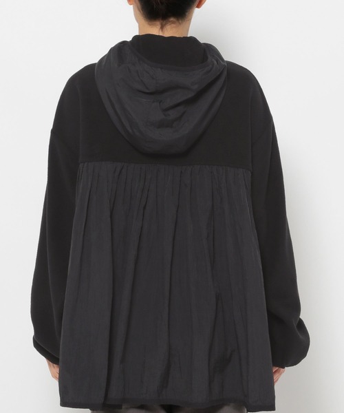 LOWRYS FARM(ローリーズファーム)の「DISCUSギャザープルオーバー(ブルゾン・レディース・ブラック/オフホワイト・FREE)」の11枚目の写真